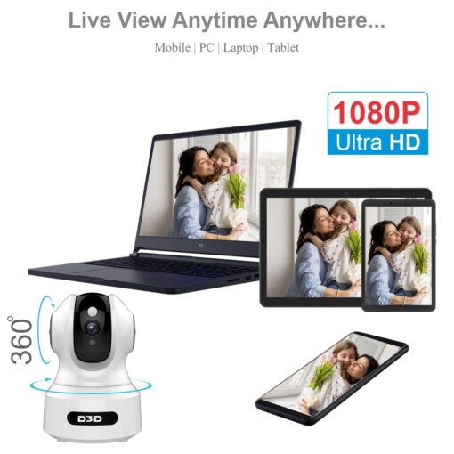 Best Wireless Security Camera System India 2021 | D3D Security WiFi Camera