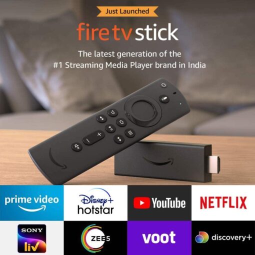 Buy Amazon Fire Tv Stick Features India 2021 With Alexa Voice Remote