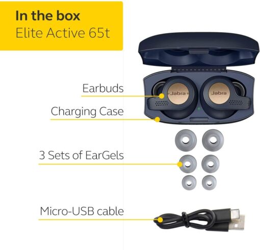 Buy Jabra Elite Active 65t Amazon Alexa Enabled True Wireless