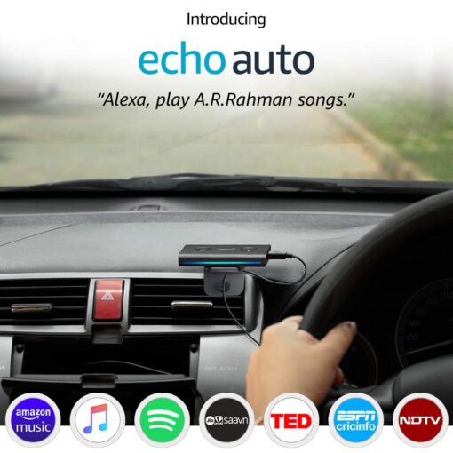 Buy Amazon Echo Car Adapter India 2021- Echo Auto