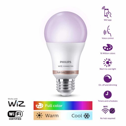 Buy Cheapest Smart Led Bulb India 2021 | Philips Smart Wi-Fi LED bulb