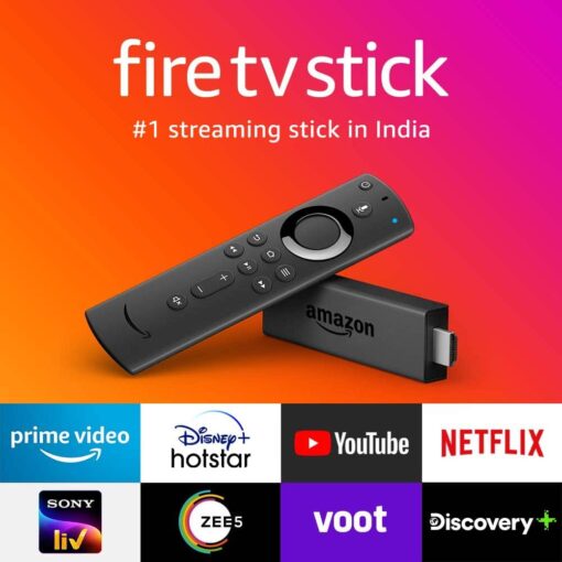 Amazon Firetv Stick with Alexa Voice Remote India 2021