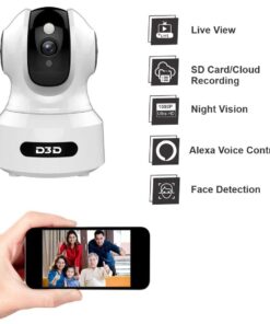 Best Wireless Security Camera System India 2021 | D3D Security WiFi Camera