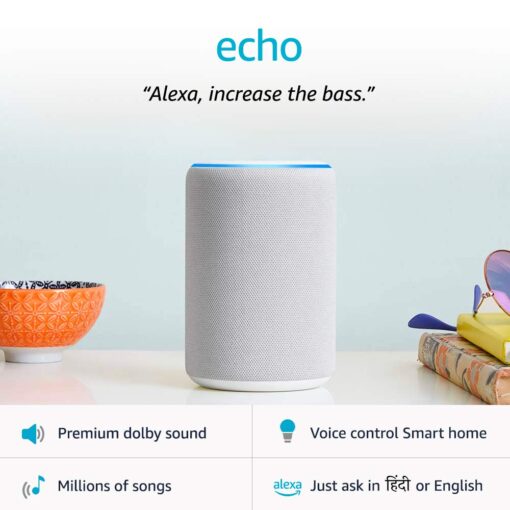 Best Alexa Compatible Devices in India 2021 | Amazon Echo (3rd Gen)