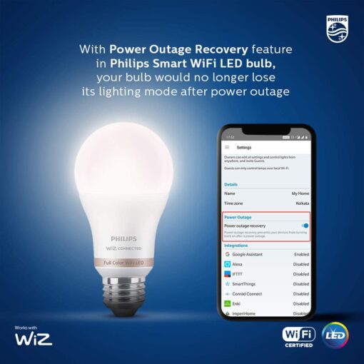 Buy Cheapest Smart Led Bulb India 2021 | Philips Smart Wi-Fi LED bulb