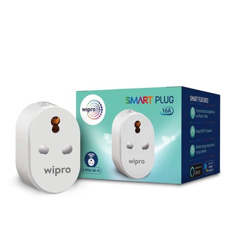 Smart Plug Price In India 2021 Wipro 16A with Energy Monitoring