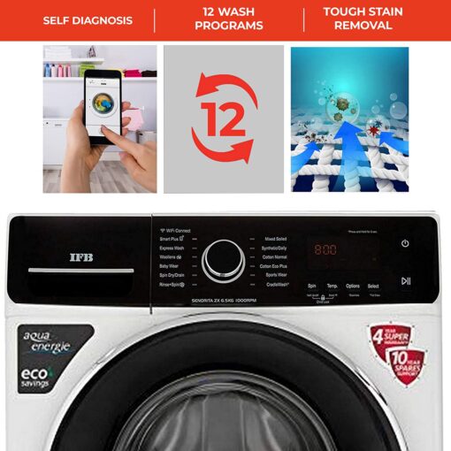 Best Washing Machine With Wifi India 2021 | IFB 6.5 Kg 5 Star With Alexa Enabled