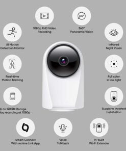 Realme 360 smart camera price india 2021 with Alexa Enabled