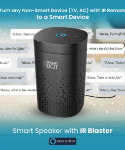 Buy Zebronics Zeb-Smart Bot, Smart Speaker IR Remote, Alexa