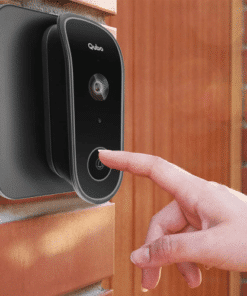 Qubo smart doorbell with camera and speaker | Works with Alexa & Google