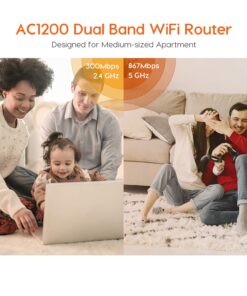 Best wifi router for multiple devices 2021| Tenda AC5 V3 AC1200